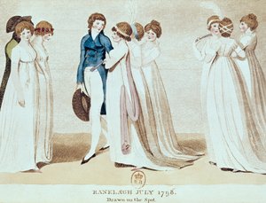 Ranelagh, Juli 1798, ca. 1798-1800 von English School